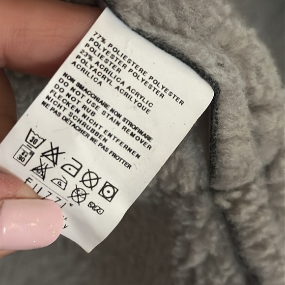 PierAntonio Gaspari Italy super cozy fleece coat 42 - Picture 12 of 16
